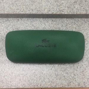 Lacoste 🐊 Glasses Case in gator green